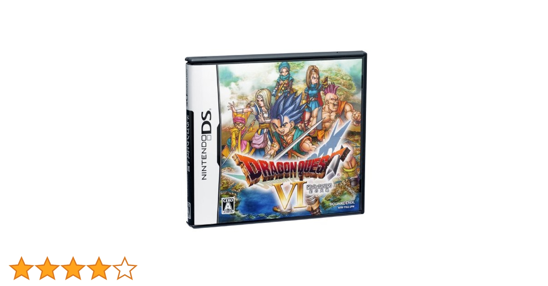 未開封 初回版ニンテンドーDS ドラゴンクエスト Ⅵ 幻の大地 ゲーム ソフト ドラゴンクエスト6 幻の大地 ニンテンドーDS ソフト ドラクエ6